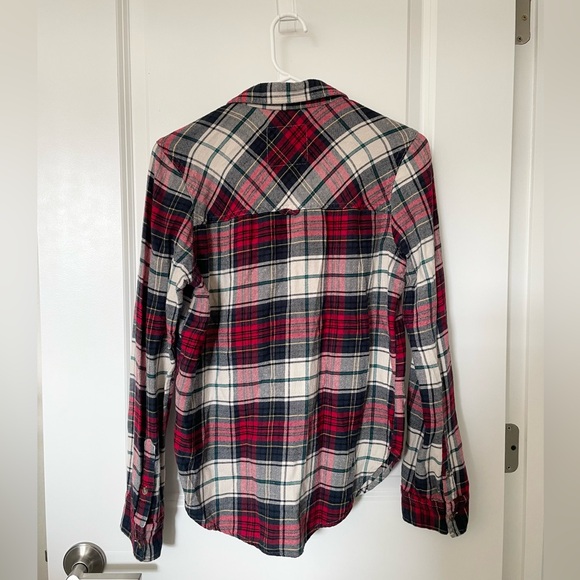 Abercrombie & Fitch Plaid Flannel Shirt - Picture 4 of 10